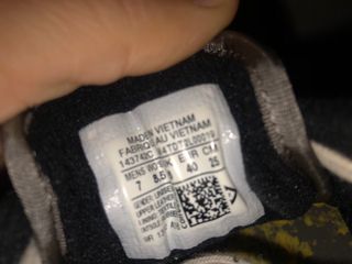 Deportivas Converse Talla 40 Gris/Amarillo