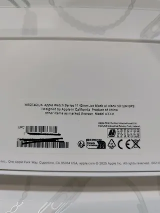 Apple Watch Series 11 Negro **NUEVO**