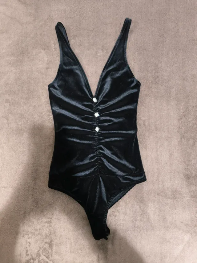 Body terciopelo Bershka