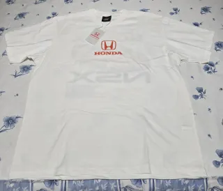 Camiseta Honda NSX VTEC Pull&Bear Blanca ¡Nueva!