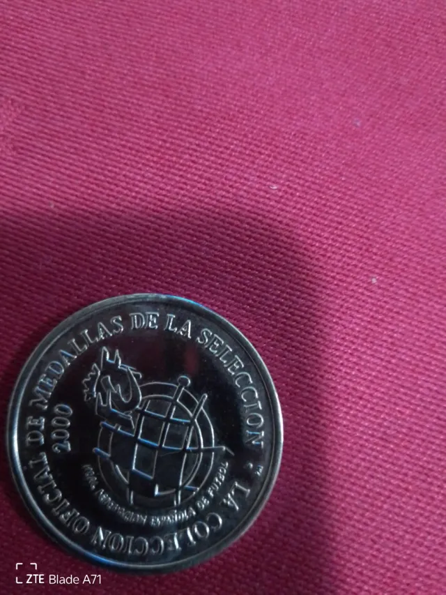 Moneda Conmemorativa Real Madrid 2000