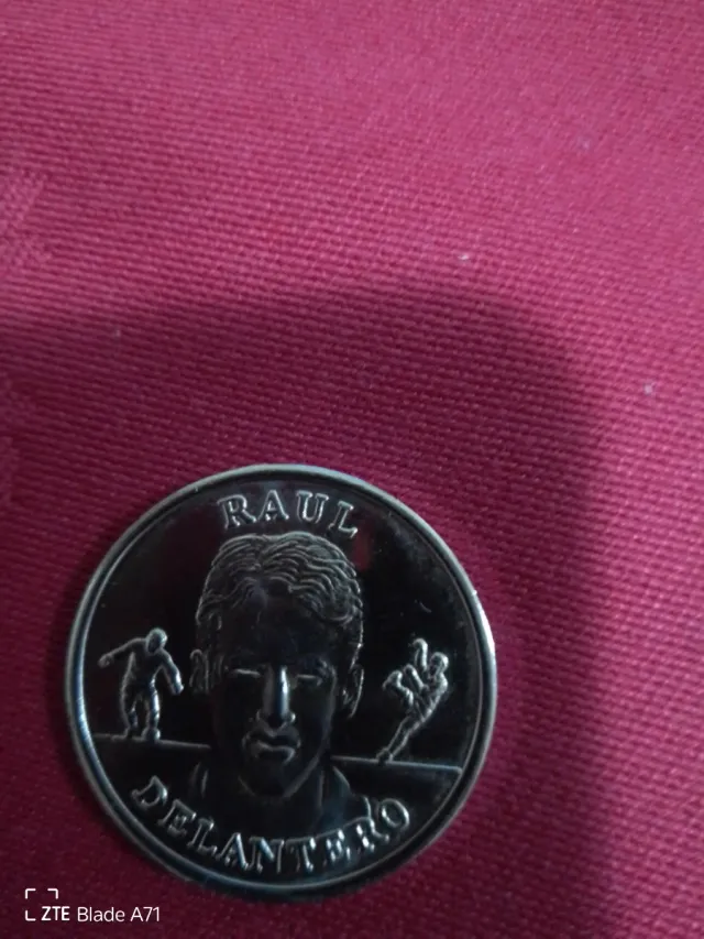 Moneda Conmemorativa Real Madrid 2000