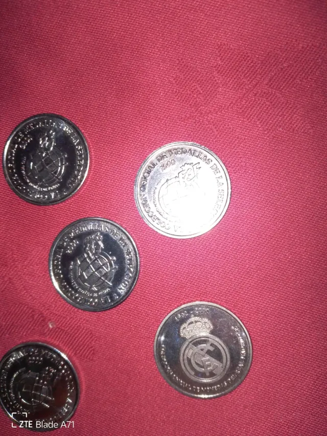 Moneda Conmemorativa Real Madrid 2000