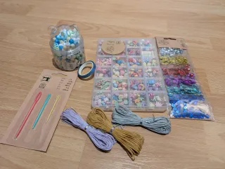 Pack abalorios para pulseras infantiles