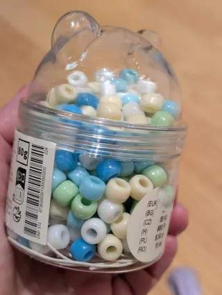 Pack abalorios para pulseras infantiles