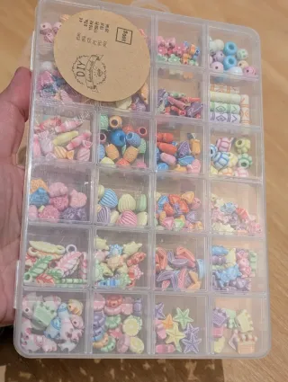 Pack abalorios para pulseras infantiles