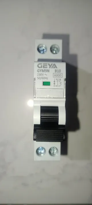 Magnetotermico GEYA DPN B10 230V