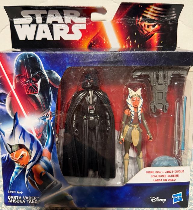 Pack Darth Vader e Ahsoka Tano Hasbro