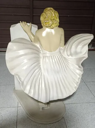 Figura Marilyn Monroe Vestido Blanco 80x60