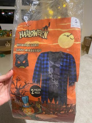 Disfraz Halloween Hombre Lobo Talla S