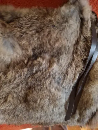 Bolso pequeño  pelo conejo