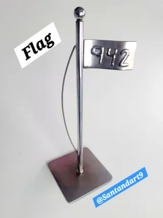 Figura de acero inoxidable 316L