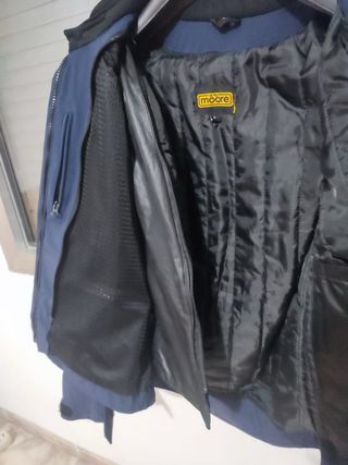 Chaqueta Moto Moore Latitude Azul