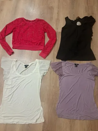 Camisetas ideales, talla XS