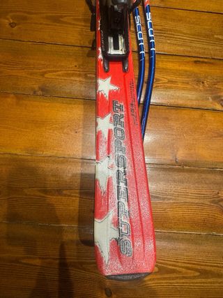 Conjunto Esquís Volkl  mujer con Fijaciones