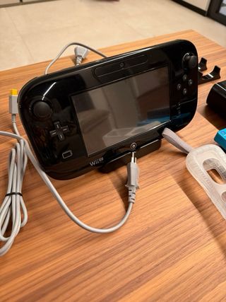 Nintendo Wii U Negra + Juegos Wii