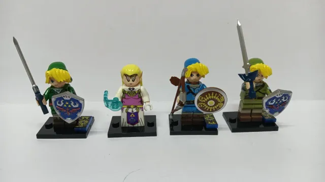Confezione di figure LEGO compatibili con The Legend of Zelda