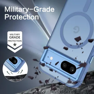 Funda magnética para Google Pixel 8a.Azul