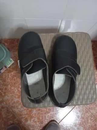 Zapatos camarera mujer negros