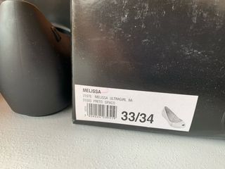 Bailarinas Melissa Negras Peep Toe