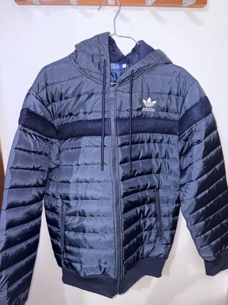 Plumífero Adidas azul marino