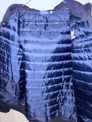 Plumífero Adidas azul marino