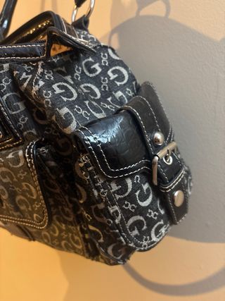 Bolso Guess Negro/Gris