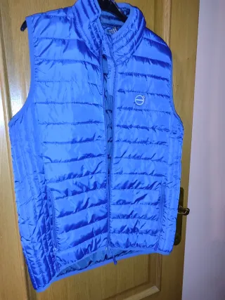 Chaleco acolchado azul Volvo