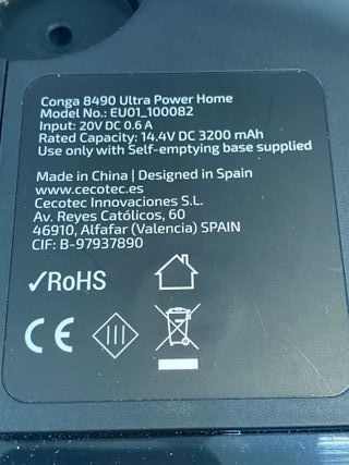 Sistema Carga Conga 8490 Ultra Power