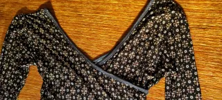 Camiseta manga larga estampada mujer la talla foto