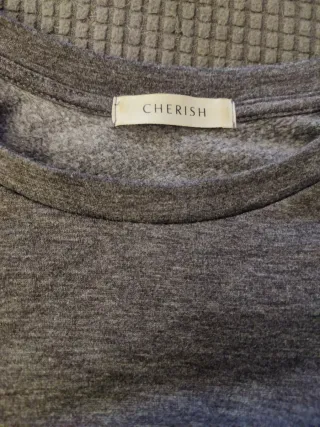 Felpa Cherish grigia