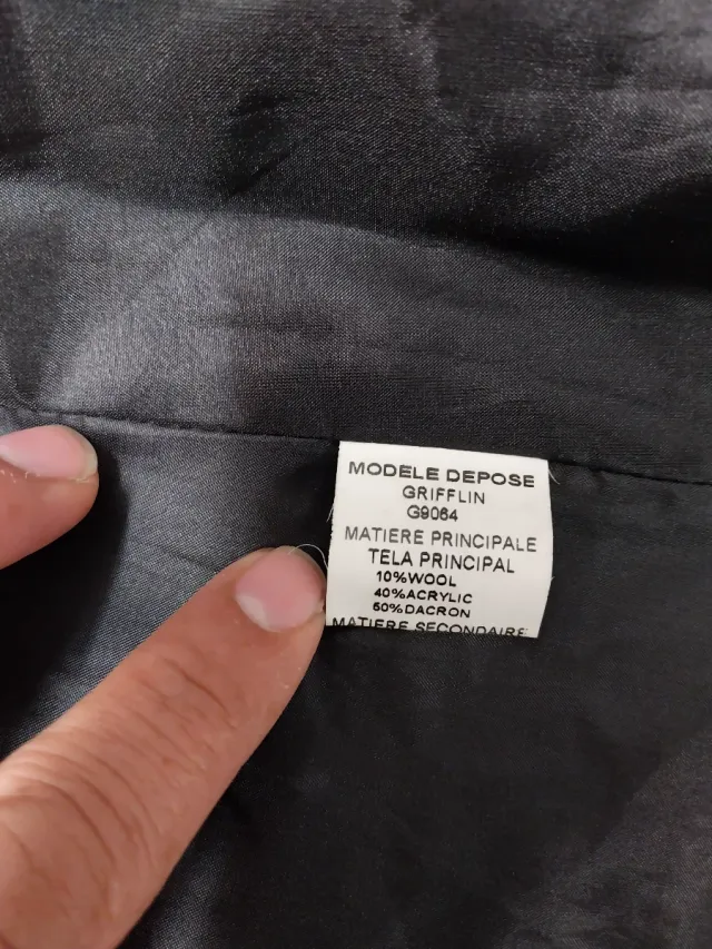 Abrigo estampado mujer