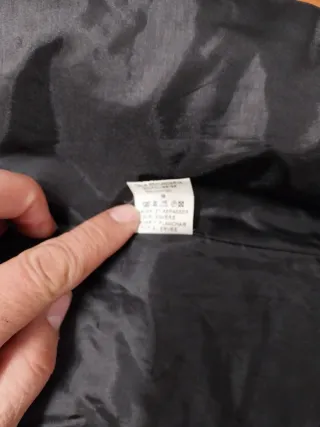 Abrigo estampado mujer