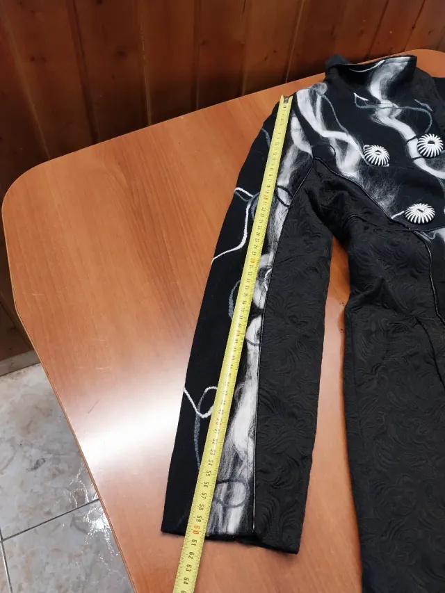 Abrigo estampado mujer