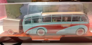 Coche Tintín Saurer 3 CH escala 1/43