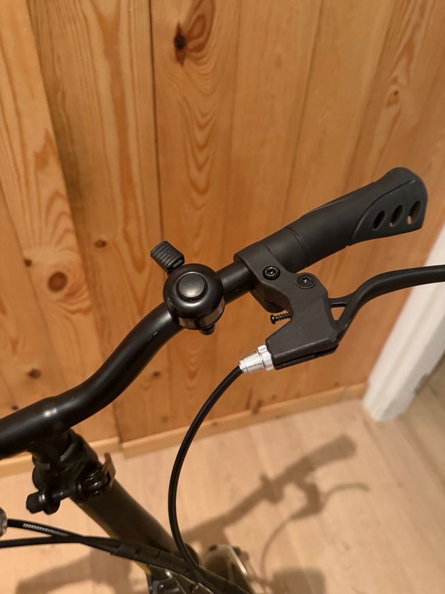 Bicicleta pieghevole Moma gialla