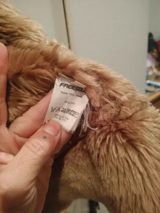 Chaqueta Freesoul Beige/Marrón con Borrego