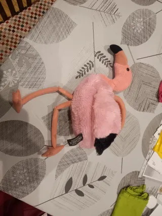 Bolso Flamenco Rosa y Negro