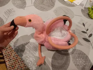 Bolso Flamenco Rosa y Negro