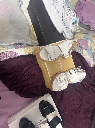 3 pares zapatos Talla 37: MK, KL, CK nuevos