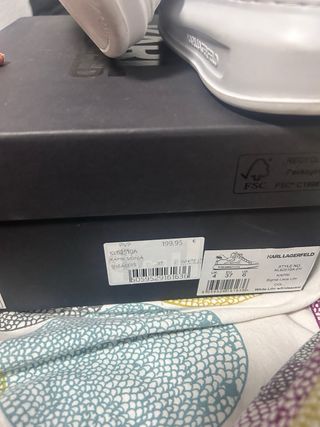 3 pares zapatos Talla 37: MK, KL, CK nuevos