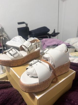 3 pares zapatos Talla 37: MK, KL, CK nuevos