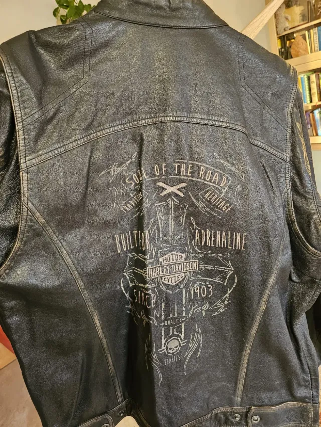 Chaqueta Piel Harley-Davidson Talla L