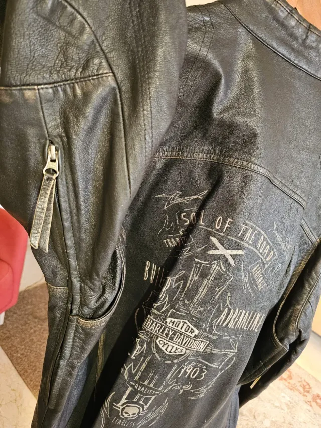 Chaqueta Piel Harley-Davidson Talla L