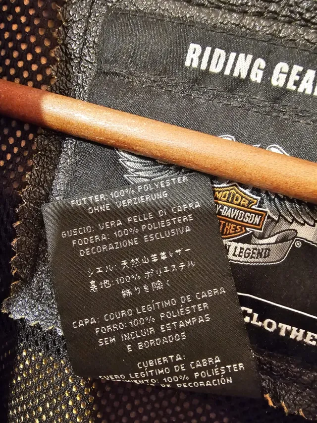 Chaqueta Piel Harley-Davidson Talla L