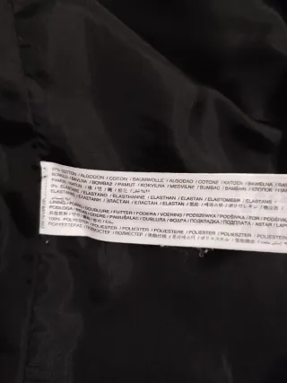 Americana negra clásica Talla 40