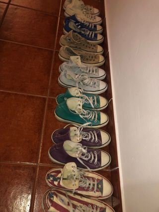 Lote Converse All Star Talla 40