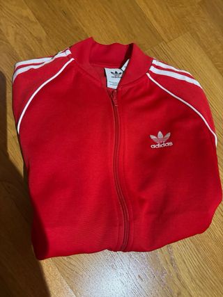 Chaqueta Adidas Roja Niñ@s