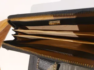 Cartera + Monedero Tous Kaos Negra y Marrón