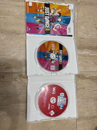 Juegos nintendo Wii: Just Dance 2014 y Big Beach
